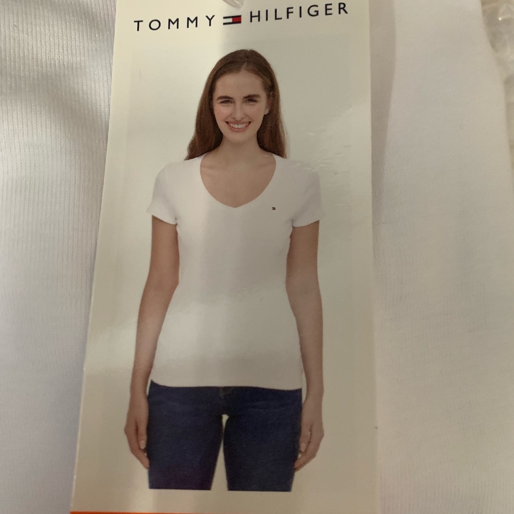 Tommy White T shirt